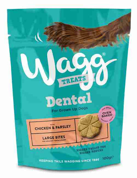 Wagg Dental Bites CHICKEN & PARSLEY Large